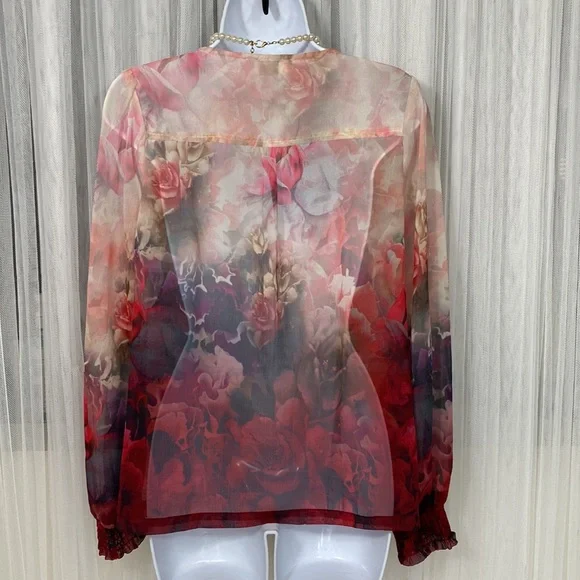 Carolina silk blouse by Cream - Picture 3 of 17
